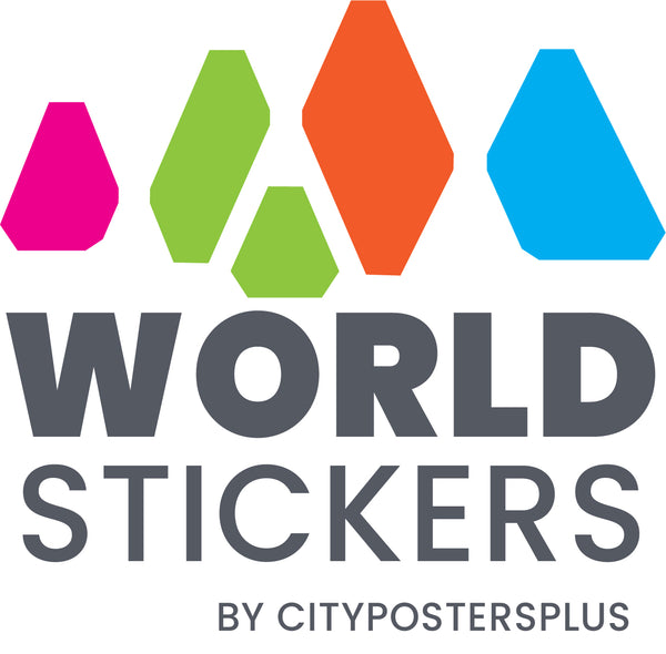 WorldStickers.in by CityPostersPlus