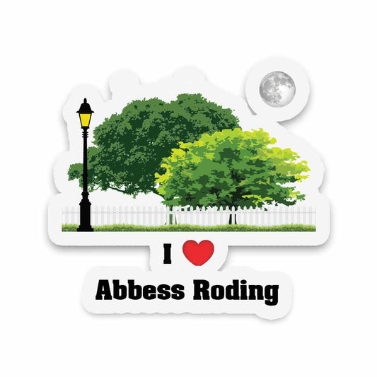 Abbess Roding Sticker