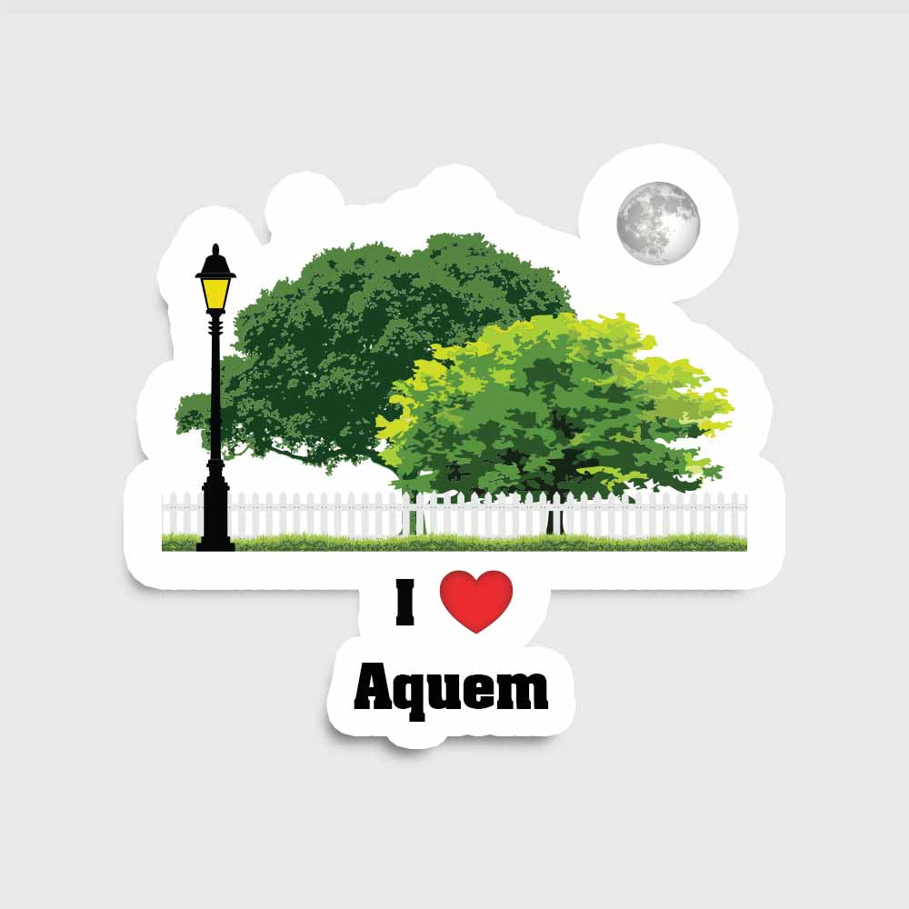 Aquem Sticker