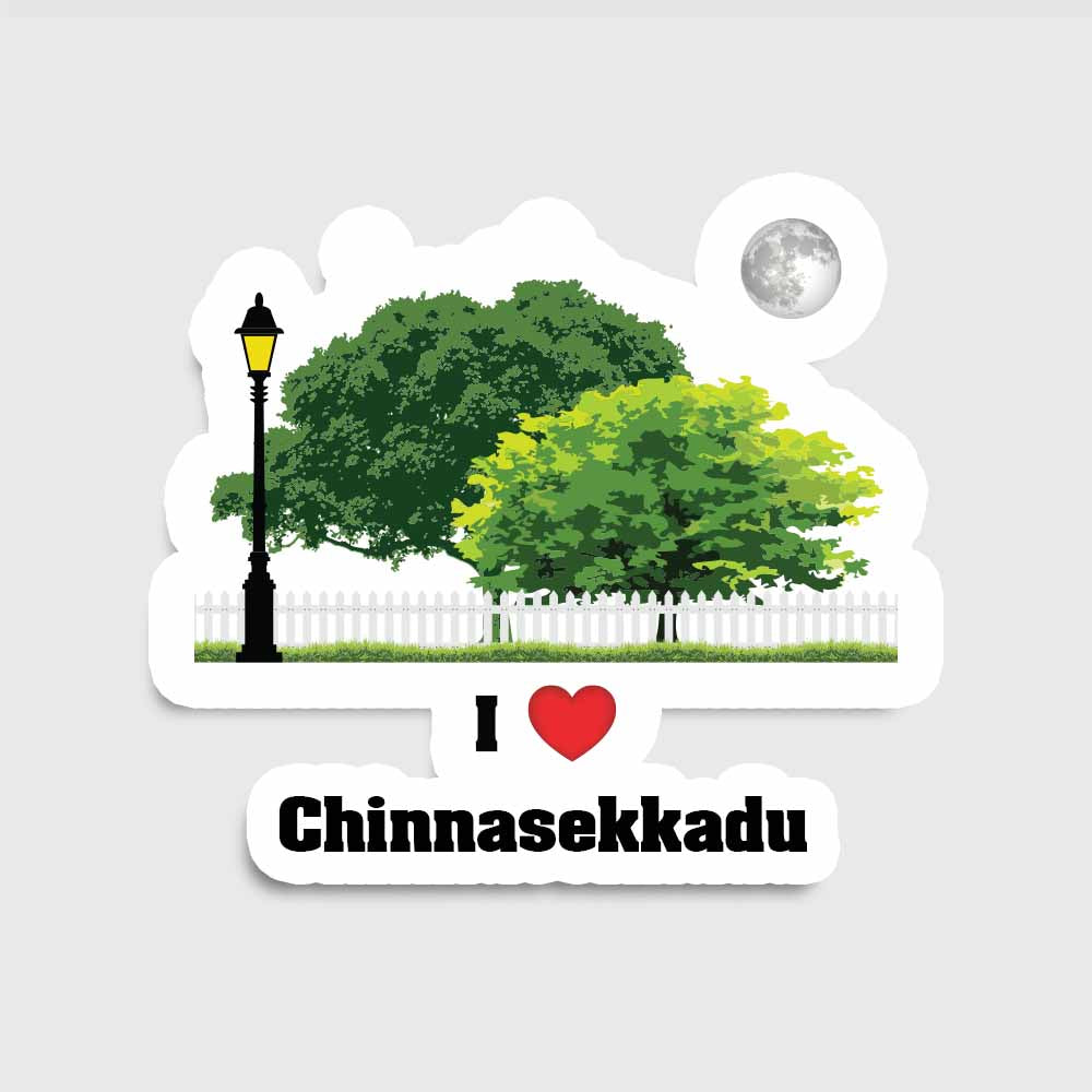 Chinnasekkadu Sticker