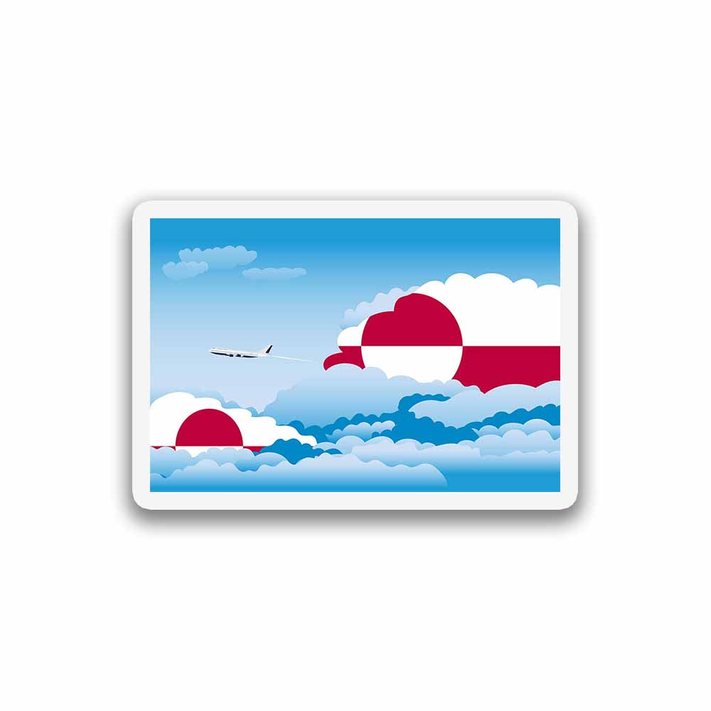 Greenland Day Clouds Sticker