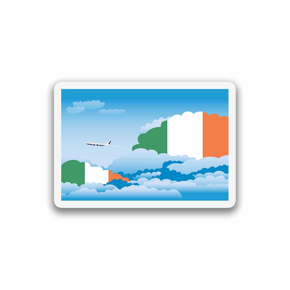 Ireland Day Clouds Sticker