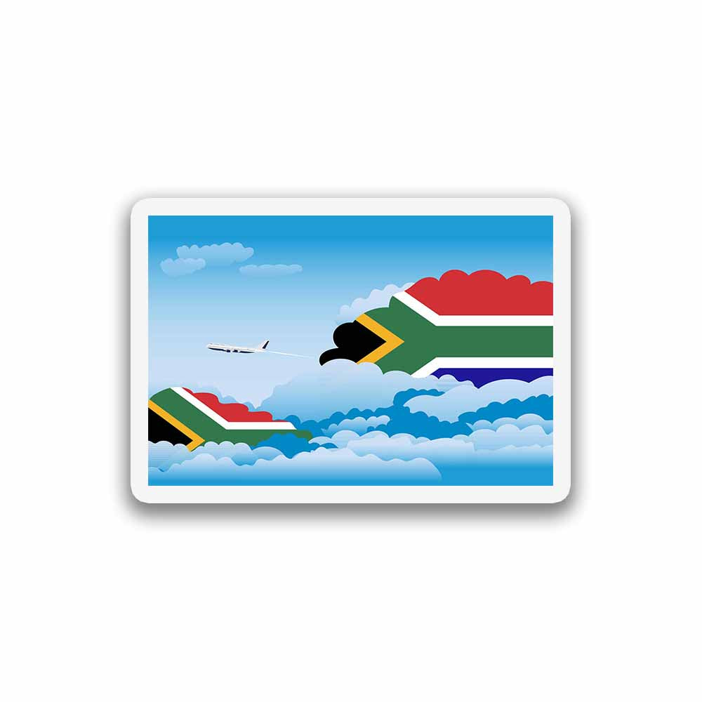 South Africa Day Clouds Sticker