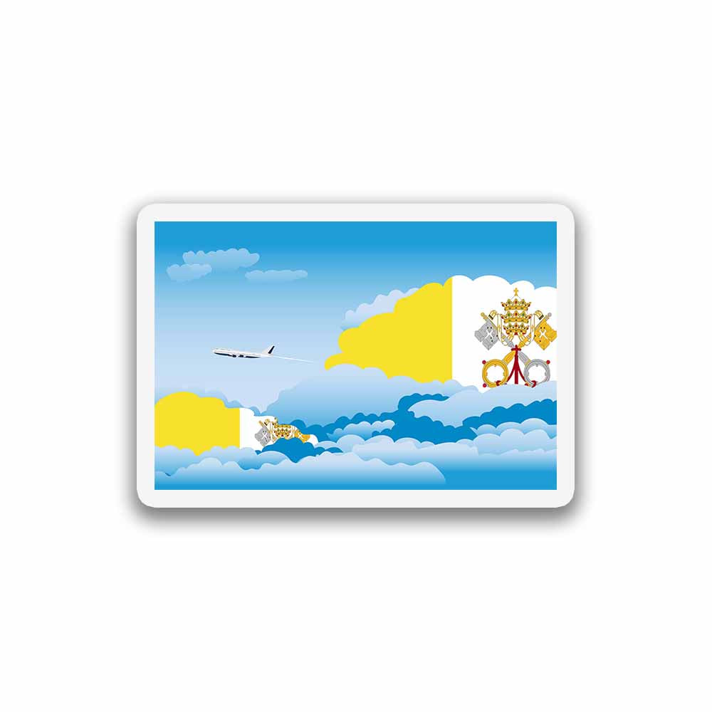 Vatican City  Holy See Day Clouds Sticker