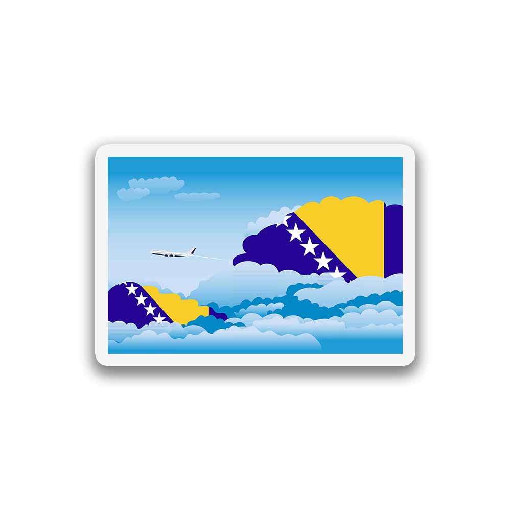 Bosnia and Herzegovina, Federation of Day Clouds Sticker