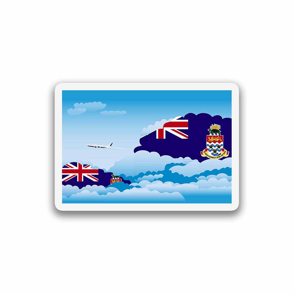 Cayman Islands Day Clouds Sticker