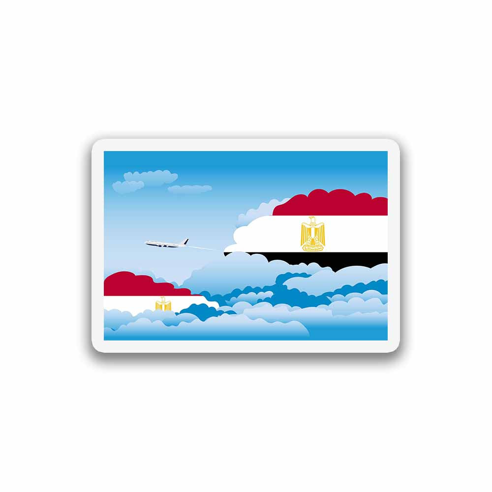 Egypt Day Clouds Sticker