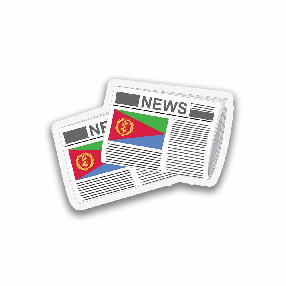 Eritrea Newspapers Sticker