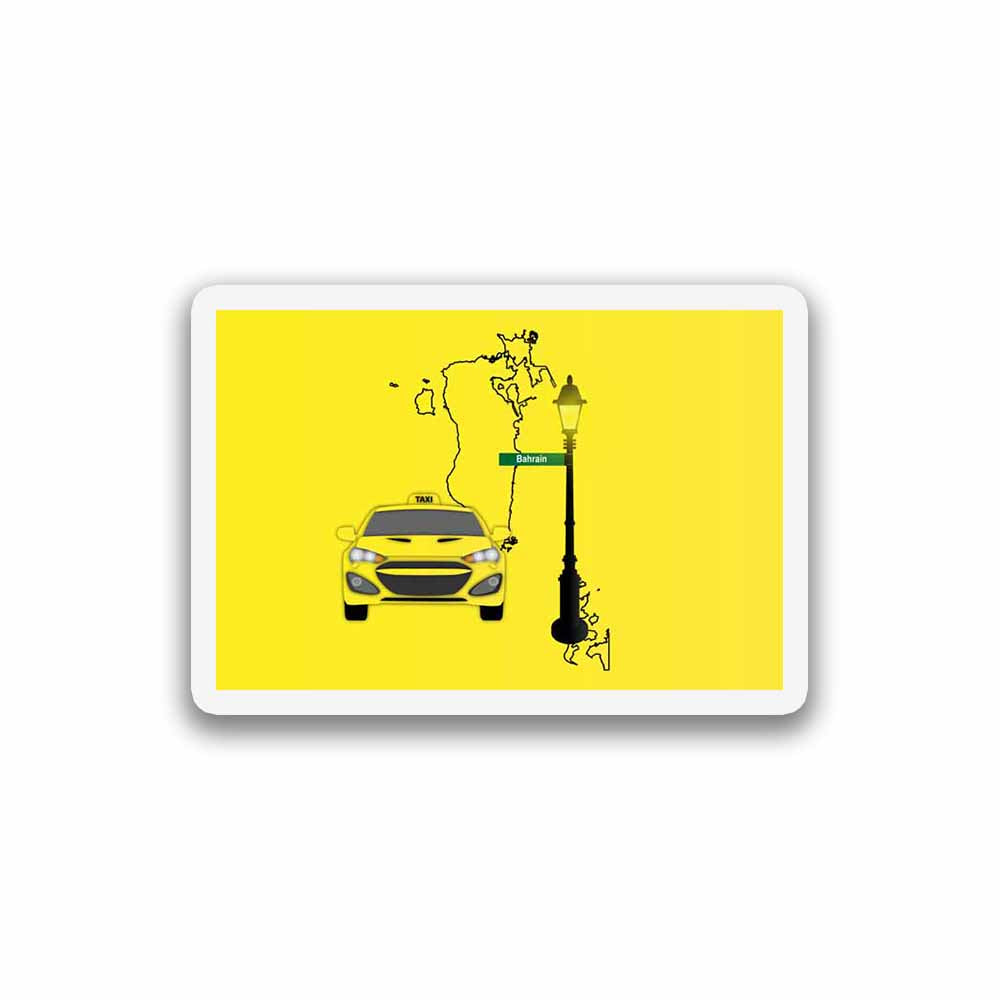Bahrain Taxi Sticker